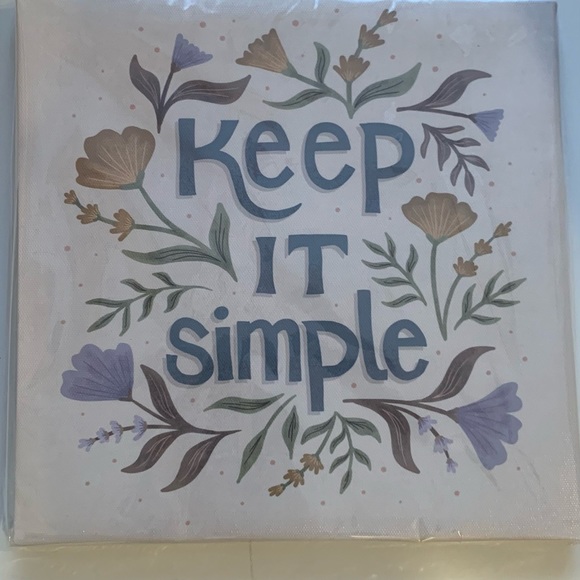 Keep It Simple Wall Art 9x9x9x9 - Picture 5 of 5